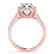 1.7 CTW Certified VS/SI Diamond Solitaire Halo Ring 14K - 2