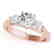 1.5 CTW Certified VS/SI Diamond 3 Stone Solitaire Ring