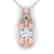 1.15 CTW Certified VS/SI Diamond Art Deco Stud Necklace