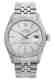 Rolex Men's Stainless Steel, QuickSet, Index Bar Dial