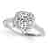 1.25 CTW Certified VS/SI Diamond Solitaire Halo Ring