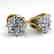 1.0 CTW VS/SI Cushion Cut Diamond Stud Solitaire