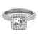 1 CTW Certified VS/SI Cushion Diamond Solitaire Halo