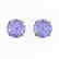 4 CTW Tanzanite Designer Inspired Solitaire Stud