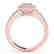 1.26 CTW Certified VS/SI Diamond Solitaire Halo Ring - 2