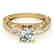 1.15 CTW Certified VS/SI Diamond Solitaire Antique Ring
