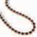 60.59 CTW Garnet & Diamond Halo Necklace 10K Yellow - 2