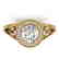 2.2 CTW Certified VS/SI Diamond Art Deco Micro Halo