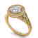 2.2 CTW Certified VS/SI Diamond Art Deco Micro Halo - 2