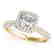 1.15 CTW Certified VS/SI Princess Diamond Solitaire - 2