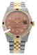 Rolex Men's Two Tone 14K Gold/SS, QuickSet, Diam Dial &