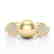0.27 CTW Micro Pave VS/SI Diamond & Golden Pearl