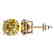 3 CTW Certified Intense Yellow SI Diamond Solitaire - 2