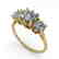 2 CTW Certified VS/SI Princess Diamond 14K Yellow Gold - 2