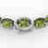 66 CTW Green Tourmaline & VS/SI Diamond Tennis Micro