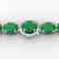 76 CTW Emerald & Micro VS/SI Diamond Halo Designer