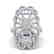 2.25 CTW Micro Pave VS/SI Diamond Designer Inspired - 2
