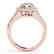 1.45 CTW Certified VS/SI Diamond Solitaire Halo Ring - 2