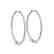 4.25 CTW Diamond VS/SI Certified 50 Mm Hoop Earrings - 2