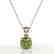 2 CTW Cushion Cut Green Tourmaline Designer Solitaire - 2