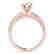 0.96 CTW Certified VS/SI Diamond Solitaire Antique Ring - 2