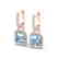 7 CTW Sky Blue Topaz & Micro Pave VS/SI Diamond
