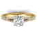 1.36 CTW Certified VS/SI Diamond Solitaire Art Deco