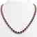 26.38 CTW Sapphire & Diamond Halo Necklace 10K Rose