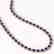 26.38 CTW Sapphire & Diamond Halo Necklace 10K Rose - 2