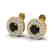 1.40 CTW Micro VS/SI Diamond Designer Earrings 18K