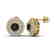 1.40 CTW Micro VS/SI Diamond Designer Earrings 18K - 2
