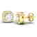 0.75 CTW Micro Pave VS/SI Diamond Earrings Designer - 2