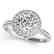 1.65 CTW Certified VS/SI Diamond Solitaire Halo Ring - 2