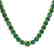 116 CTW Emerald & VS/SI Diamond Halo Micro Solitaire - 2