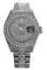 Rolex Men's Stainless Steel, QuickSet, Diamond Dial & - 3