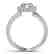 1.51 CTW Certified VS/SI Diamond Solitaire Halo Ring - 2