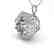 1.50 CTW VS/SI Diamond Solitaire Necklace 14K White