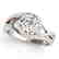 1.8 CTW Certified VS/SI Diamond Bypass Solitaire ring