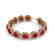 30 CTW Ruby & Micro Pave VS/SI Diamond Bracelet 10K - 2