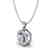 0.33 CTW VS/SI Diamond Micro Pave Necklace Solitaire - 2