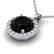 2 CTW Halo VS/SI Diamond Micro Pave Necklace 18K White