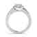 1.01 CTW Certified VS/SI Diamond Solitaire Halo Ring - 2