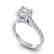 2.4 CTW Certified VS/SI Diamond Solitaire Art Deco Ring - 2