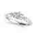 1.1 CTW Certified VS/SI Diamond 2 Stone 2 Stone Ring - 2