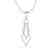 0.80 CTW Micro Pave VS/SI Diamond Necklace 14K White