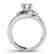 2 CTW Certified VS/SI Diamond Bypass Solitaire Ring 14K - 2