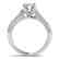 1.1 CTW Certified VS/SI Diamond Solitaire Ring 14K - 2
