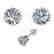 1.53 CTW VS/SI Diamond Stud Solitaire Earrings 14K - 2