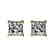 1 CTW Certified VS/SI Quality Princess Diamond Stud