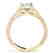 1 CTW Certified VS/SI Princess Diamond Ring 14K Yellow - 2